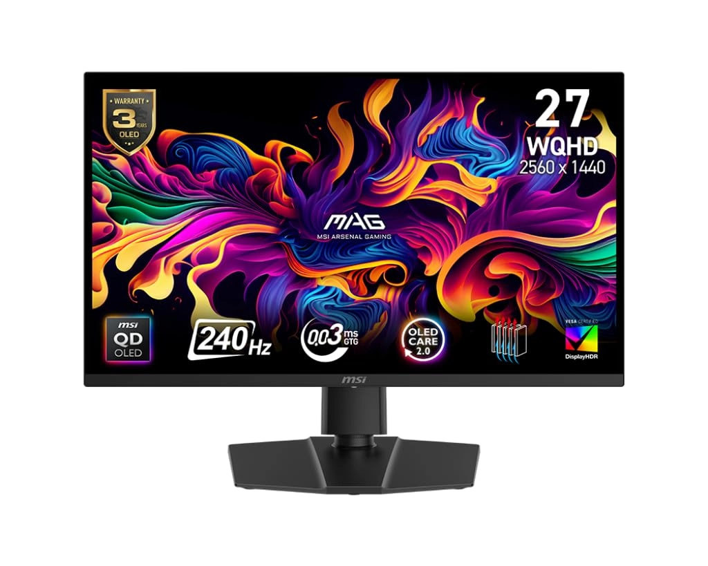 MSI MAG 271QP QD-OLED X24 - 27 Inches 2560 x 1440