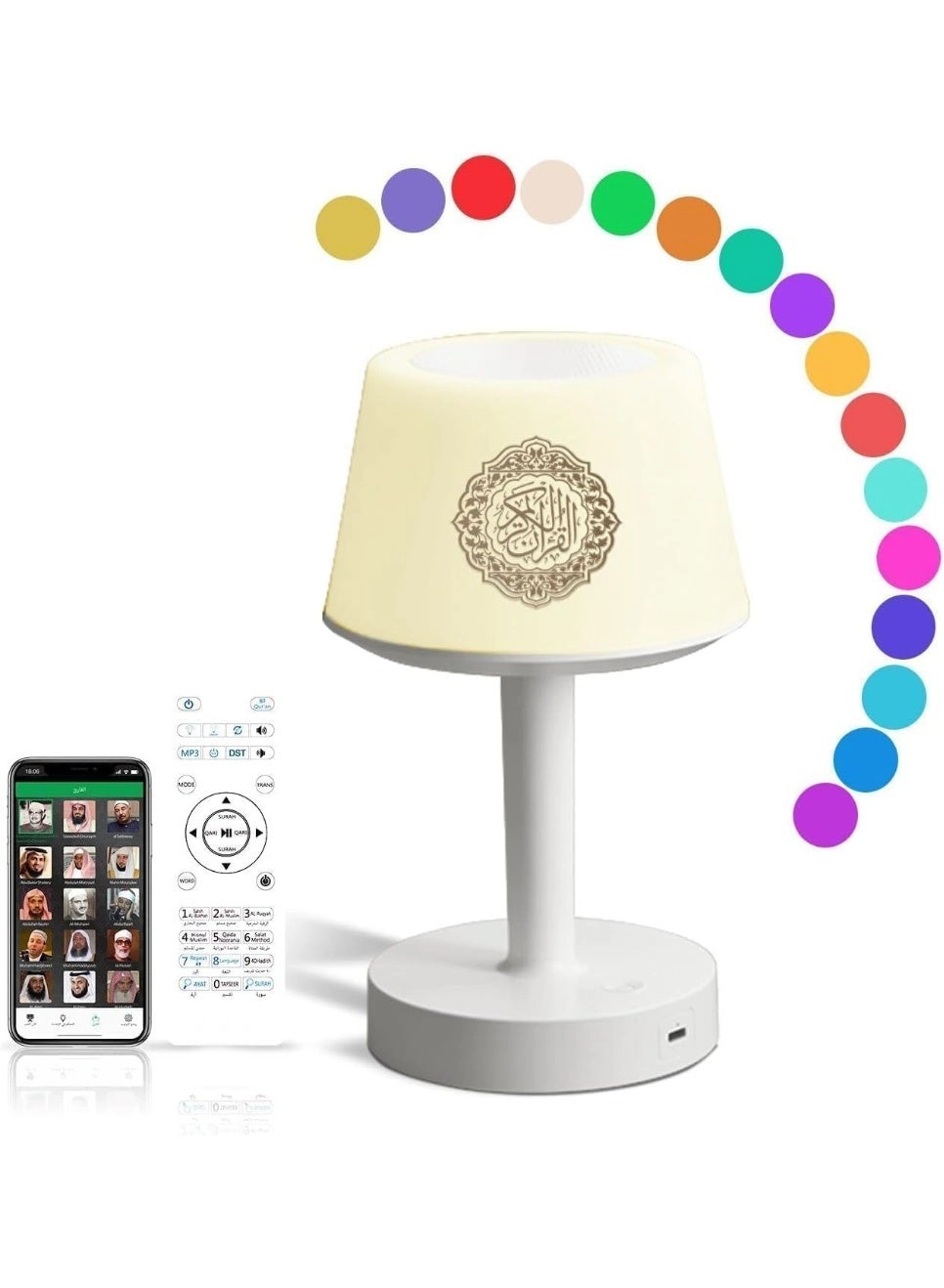 Rich Life SQ-917 - Bluetooth 7-Color Touch Light 8GB