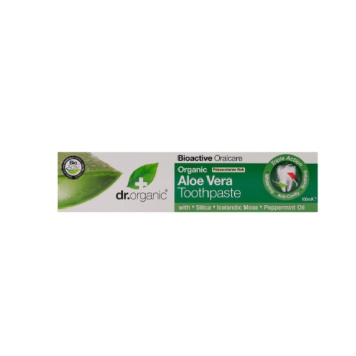 Dr Organic Aloe Vera Toothpaste Adults and children 100ml