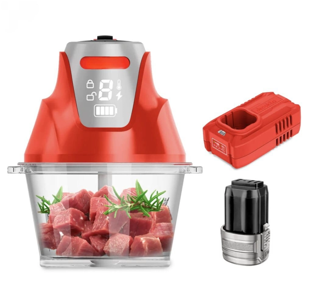 Silvonix Cordless Electric Food Chopper - 2L Rechargeable
