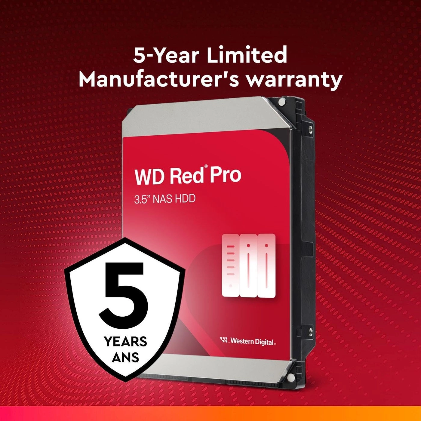 Red Pro 3.5" 7200rpm 512MB SATA 6Gb/s (WD221KFGX) - 22TB