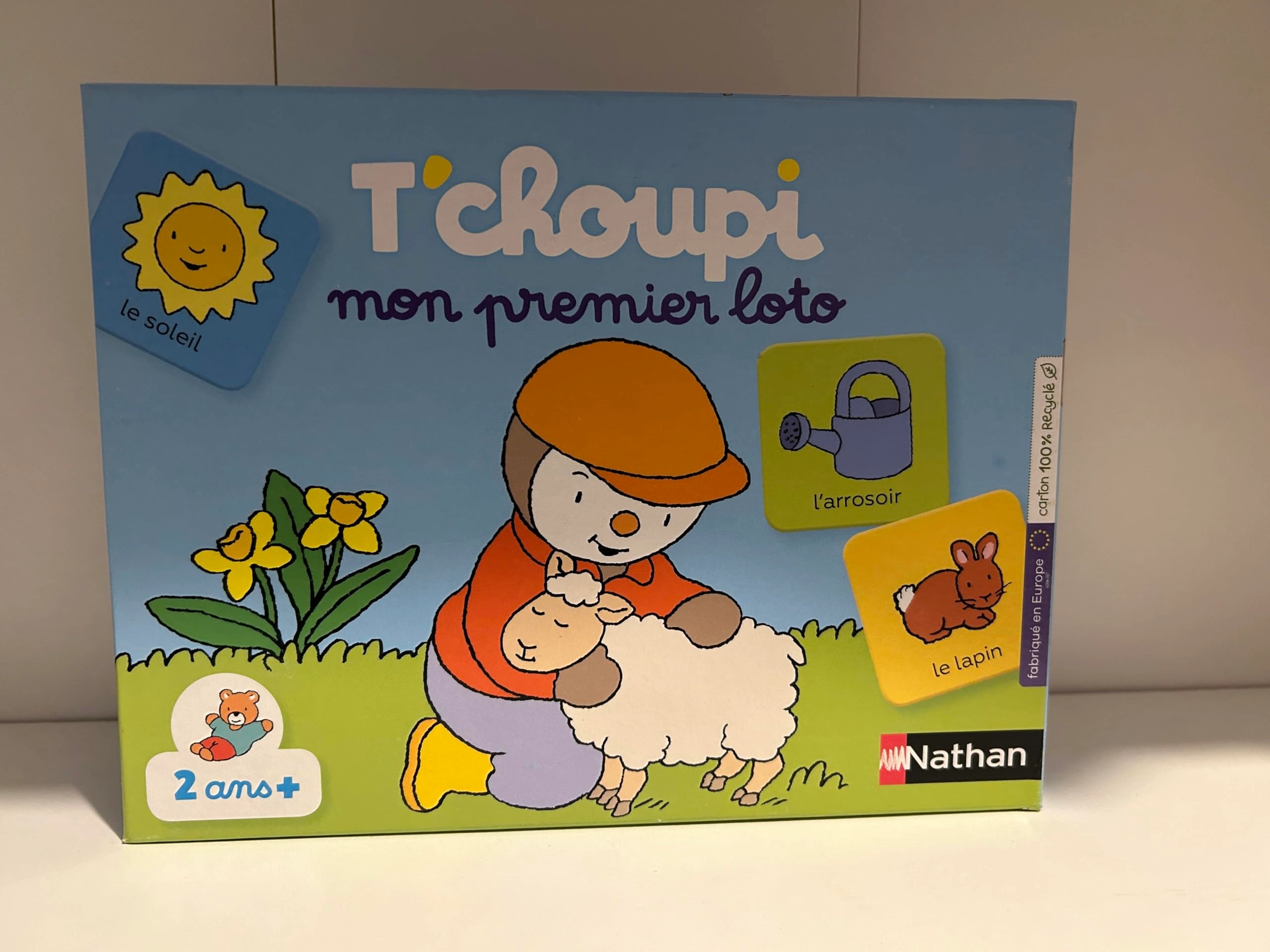 Nathan T'choupi Mon Premier Loto - 2 Years 1 pieces