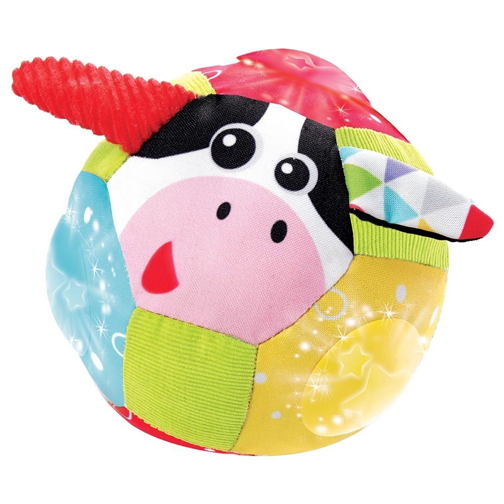Yookidoo Lights And Music Friends Ball Toy - 3 Months