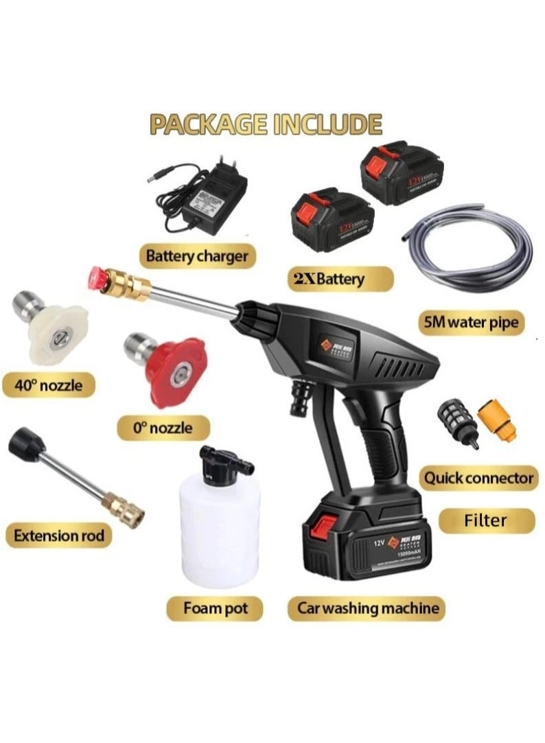 Cordless Portable Washer - 48V 200W 30Bar