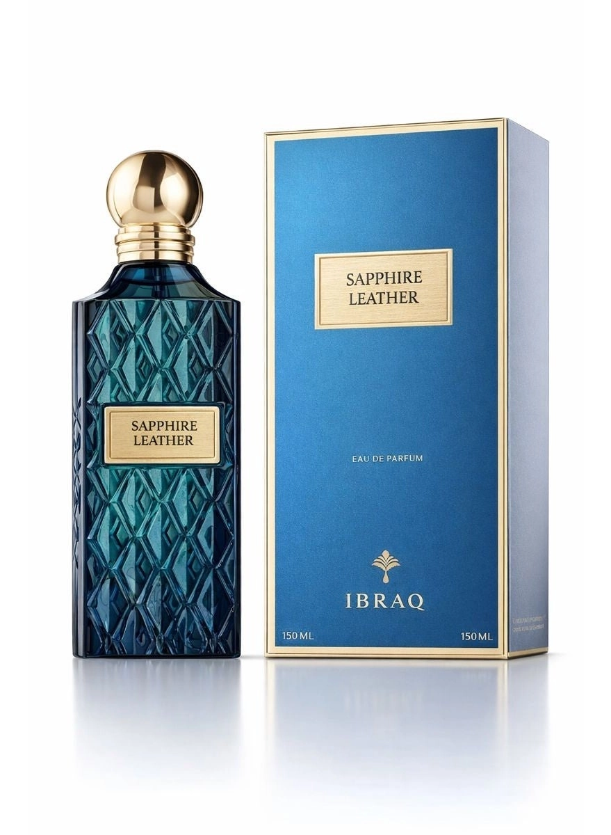 Ibrahim Al Qurashi Sapphire Leather Eau de Parfum - 150 ml