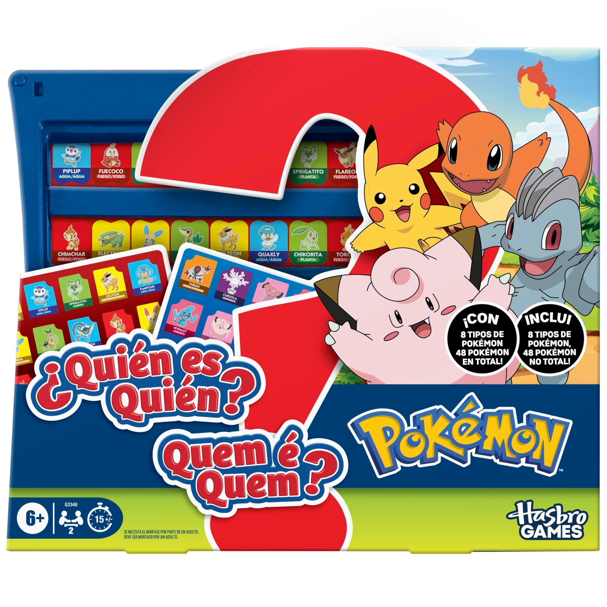 Hasbro Who is it?: Pokemon Edition - 48 Pokémon