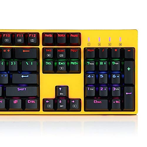 Led Backlit Water-Proof Mechanical Gaming Keyboard - Wired