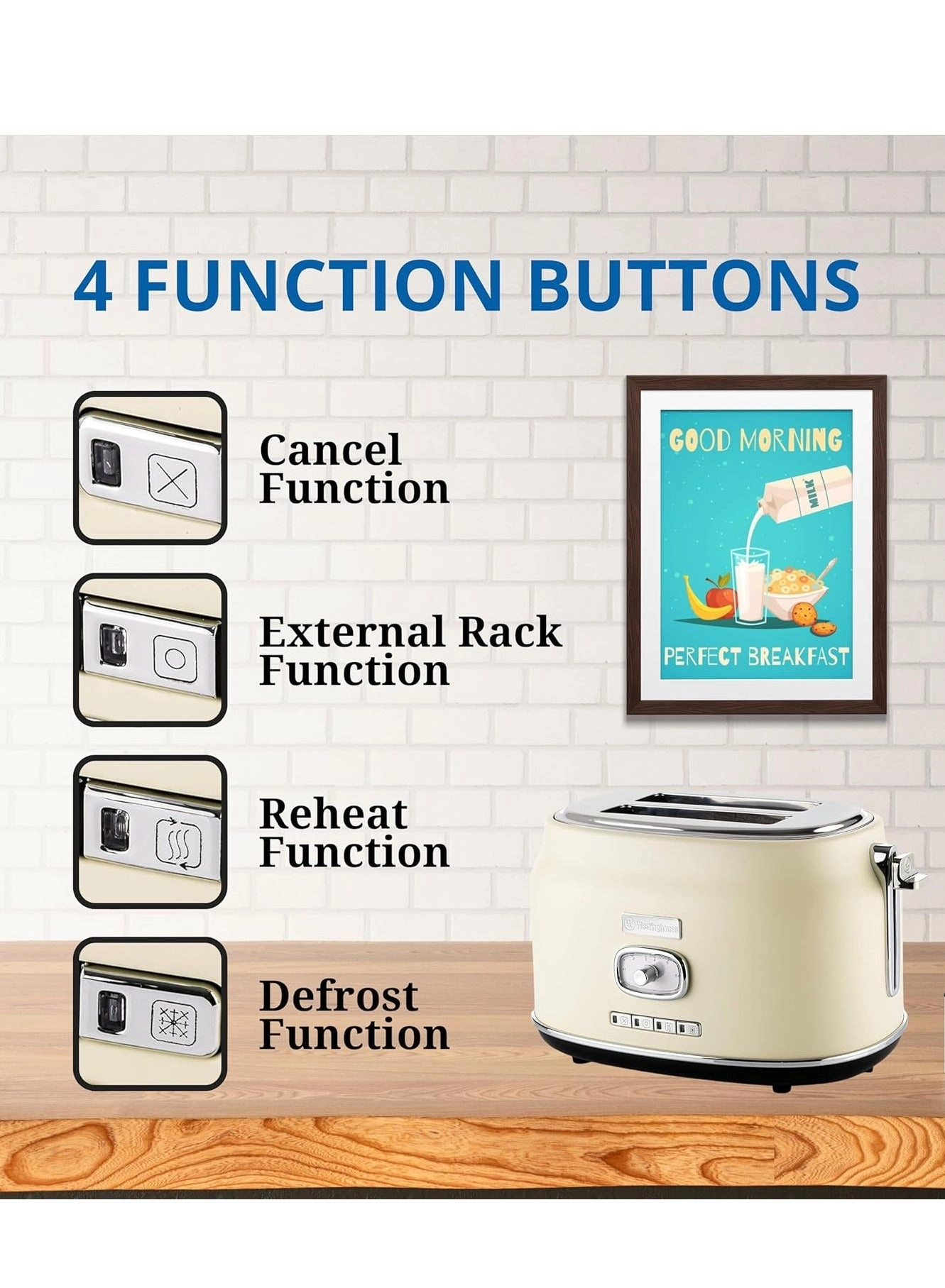 Retro 2-Slice Toaster