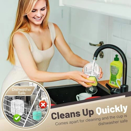 Mini Portable Veggie Chopper - 8.45 Fluid Ounces Cordless