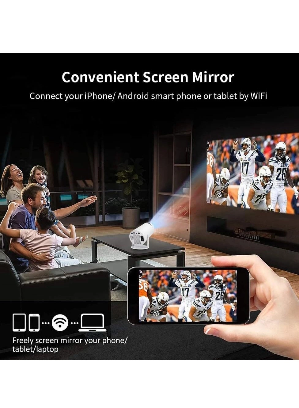 HY300 200 ANSI Lumens