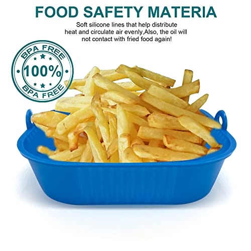 Air Fryer Silicone Pot - Aluminium, Plastic 2 x