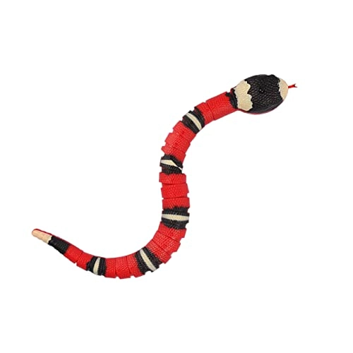 Smart Sensing Snake Toy - Colorful 3D Texture Sleep Mode