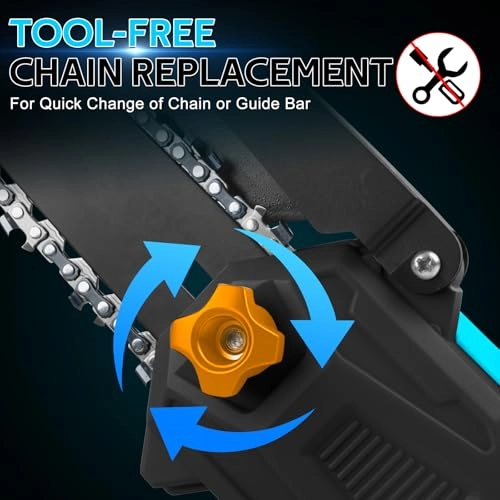 Mini Battery Chainsaw - 400 watts