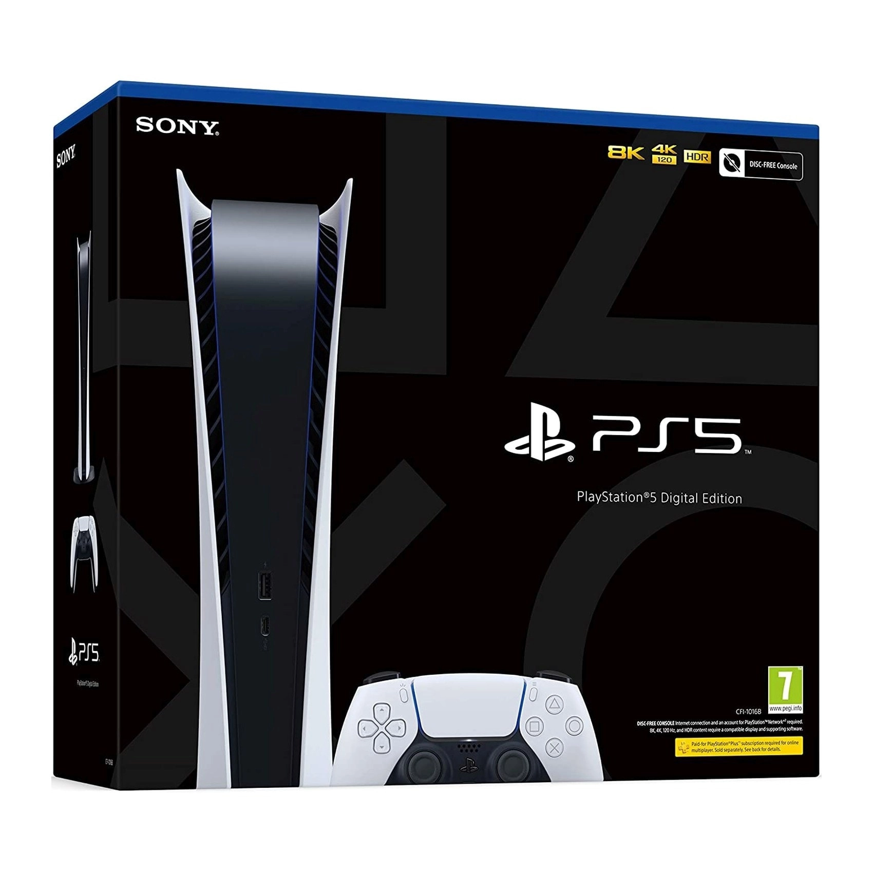 PlayStation 5 Digital Edition - 825GB Bundle