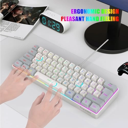 60% Wired Gaming Keyboard - USB-A