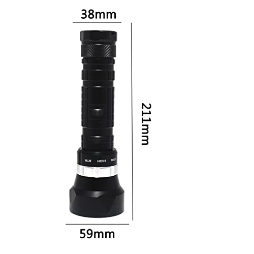 Professional Submersible Light - 50W 8000 lumens 200M