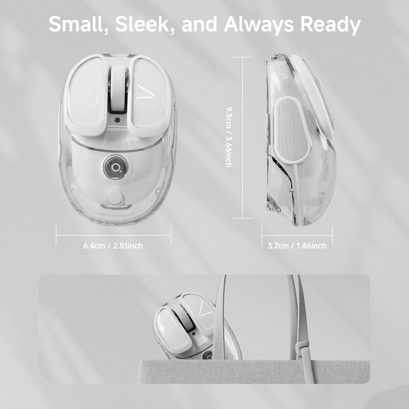 Q9 Wireless Mouse - 2.4G Bluetooth