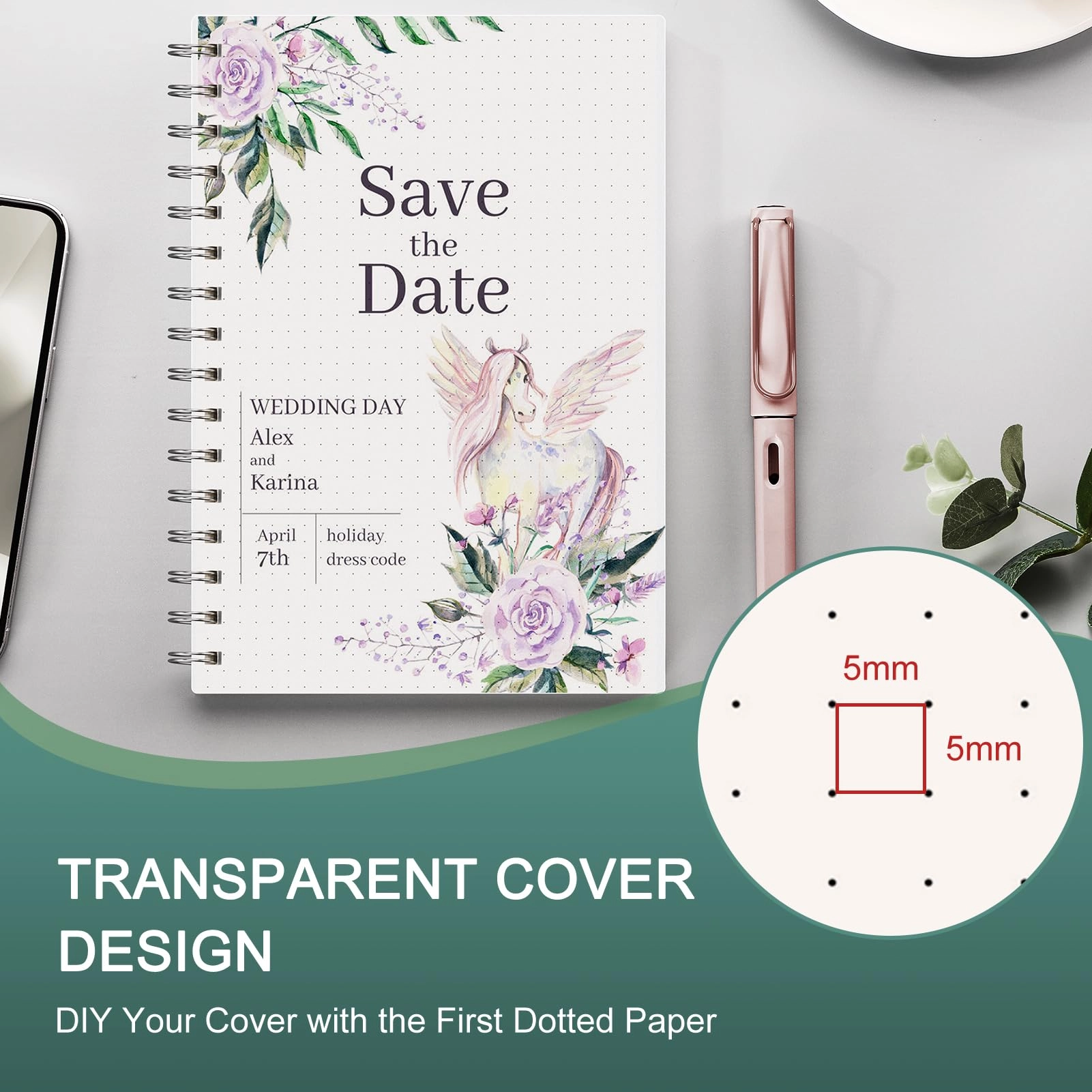 Notebook A5 Spiral - Lined 150 Sheets