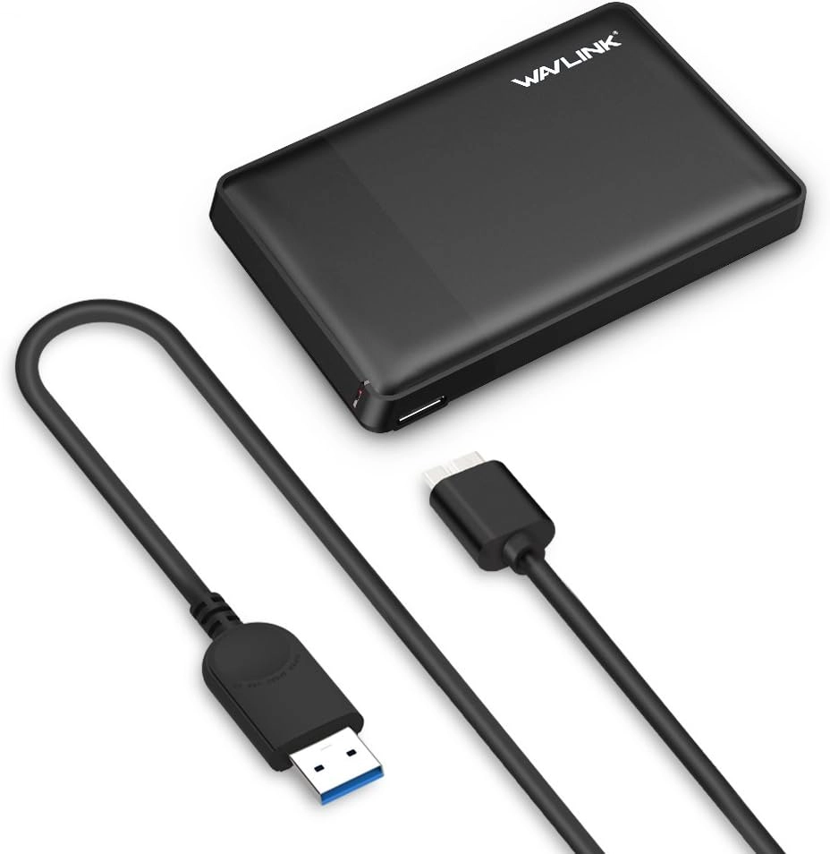 WAVLINK External USB 3.0 Hard Drive Case - 2.5''