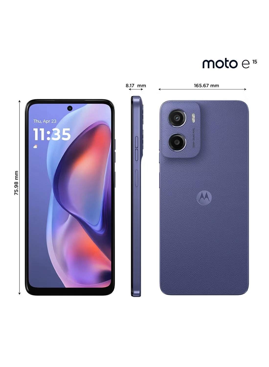 Moto E15 - 2GB 64GB
