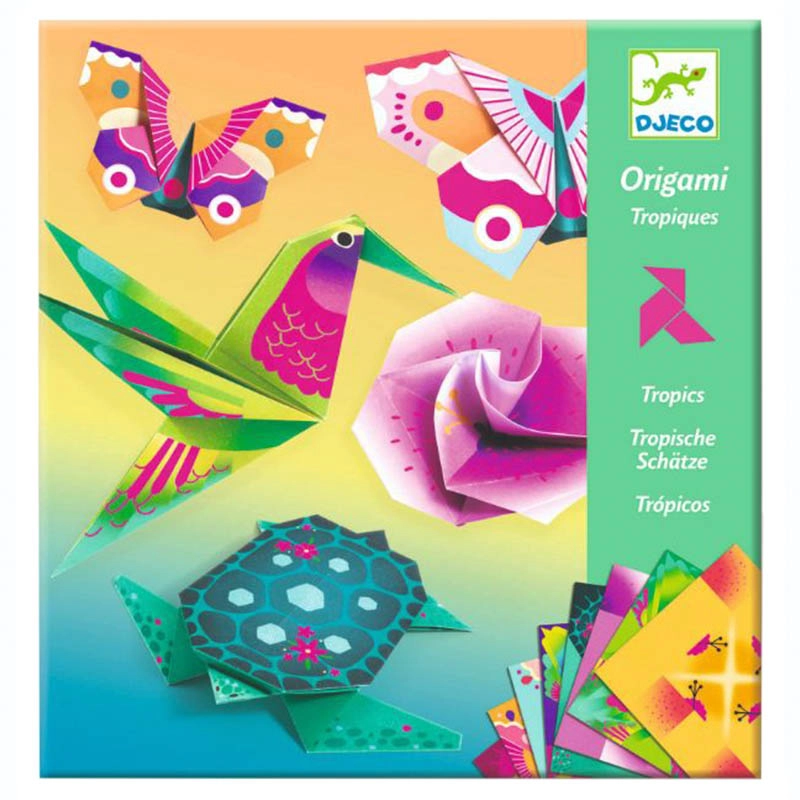 DJECO Origami Tropics - 24 pieces