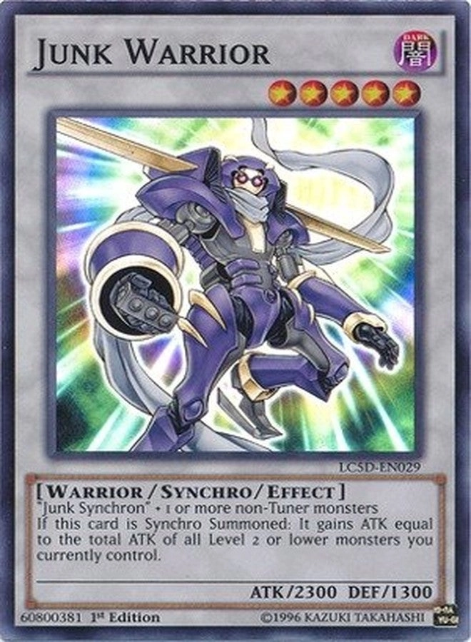 Yu-Gi-Oh! Junk Warrior LC5D-EN029 - Legendary Collection 5D's Mega Pack 1st Edition