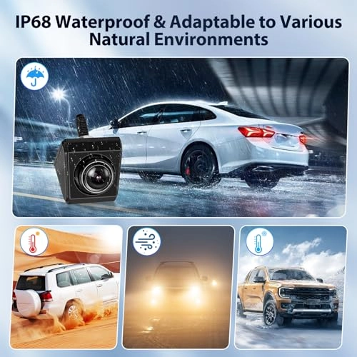 Wireless Rear View Camera - IR Night Vision 720P