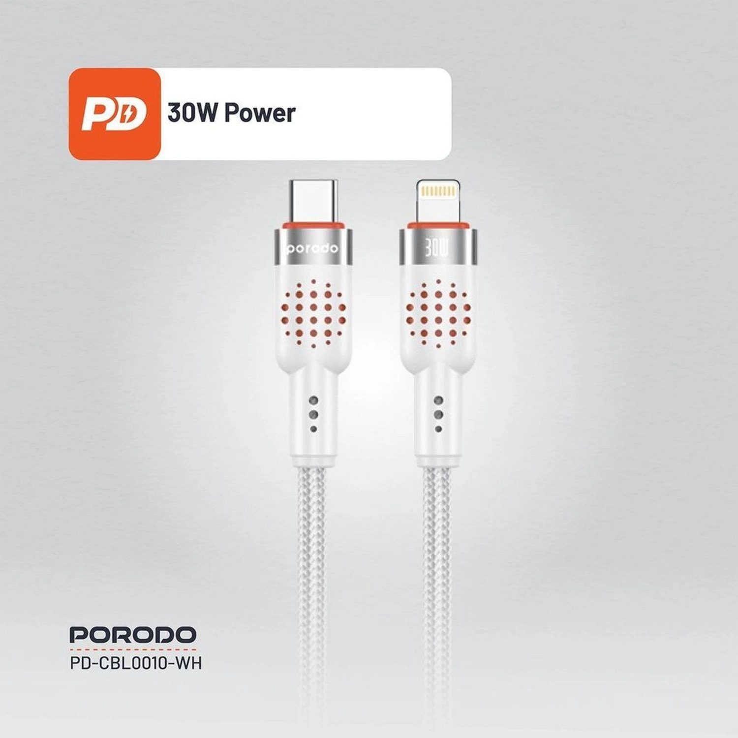 PD-CBL0004 USB-C to Lightning Cable 1.2m