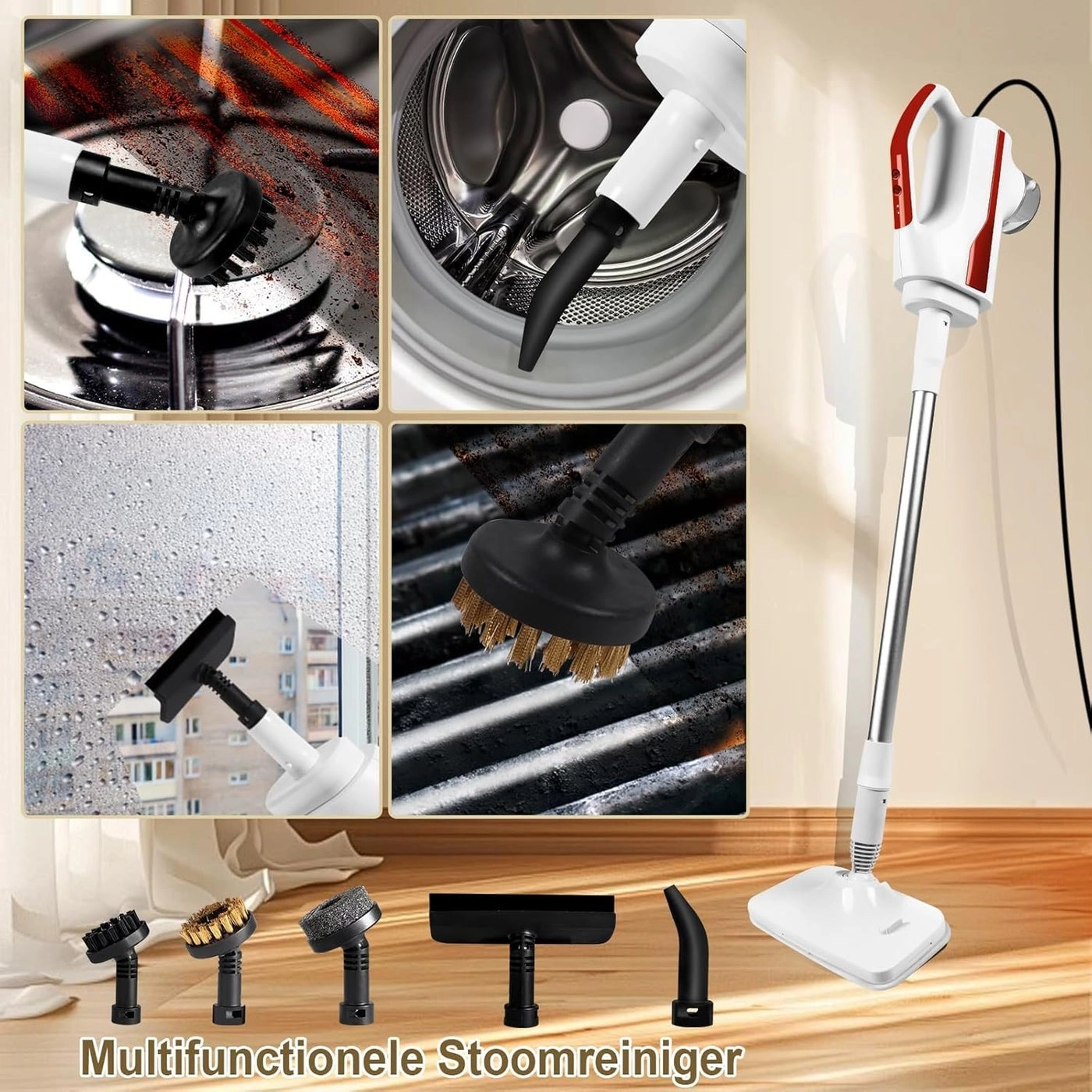 MultiFunctional Handheld Electric Steam Cleaner - 350 ml
