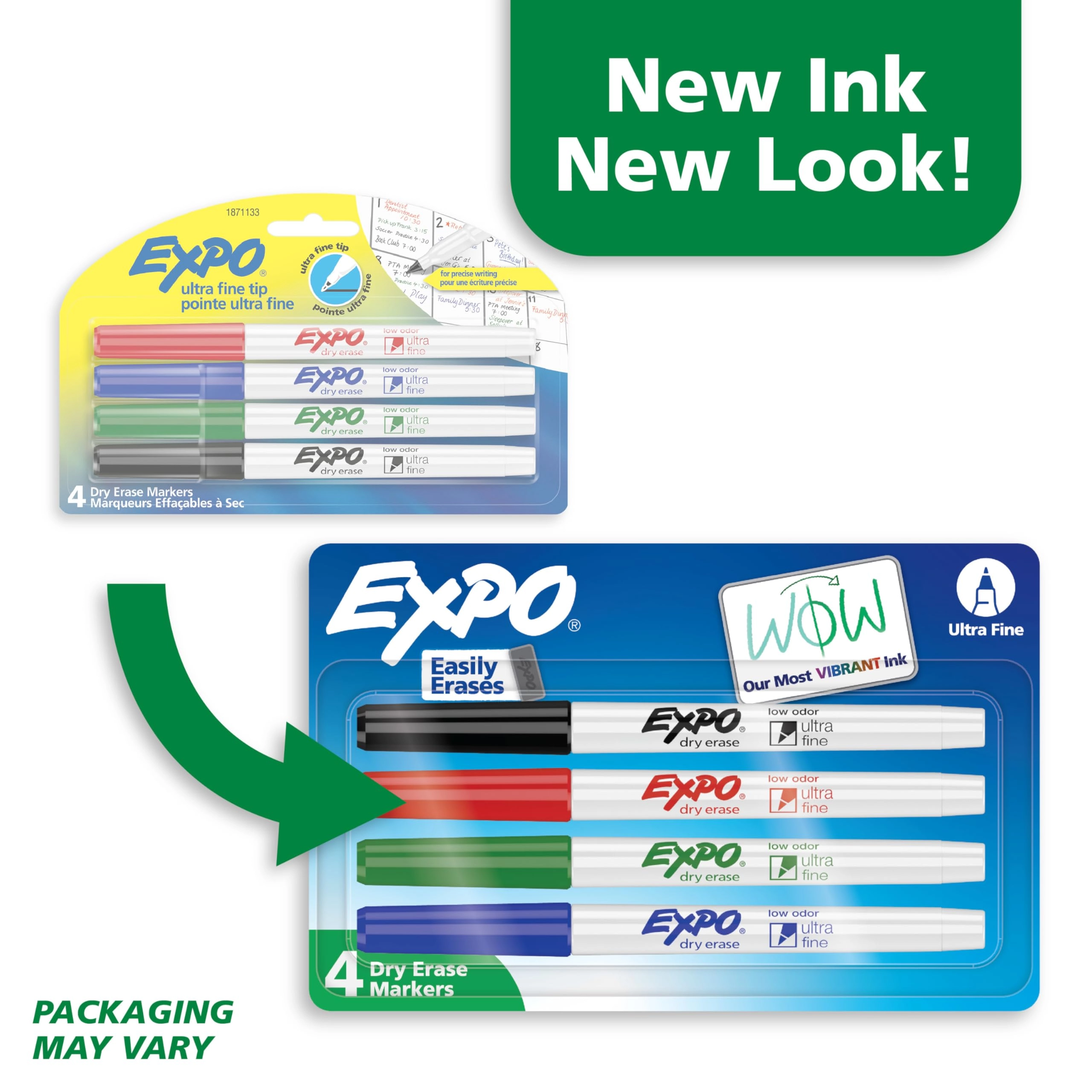 Dry Erase Markers - Assorted Ultra Fine
