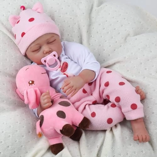 Reborn Baby Doll - 22 Inches / 55 cm Silicone Ages 3+