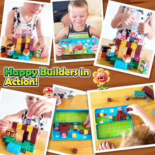 Magnetic Building Blocks - 40 pcs