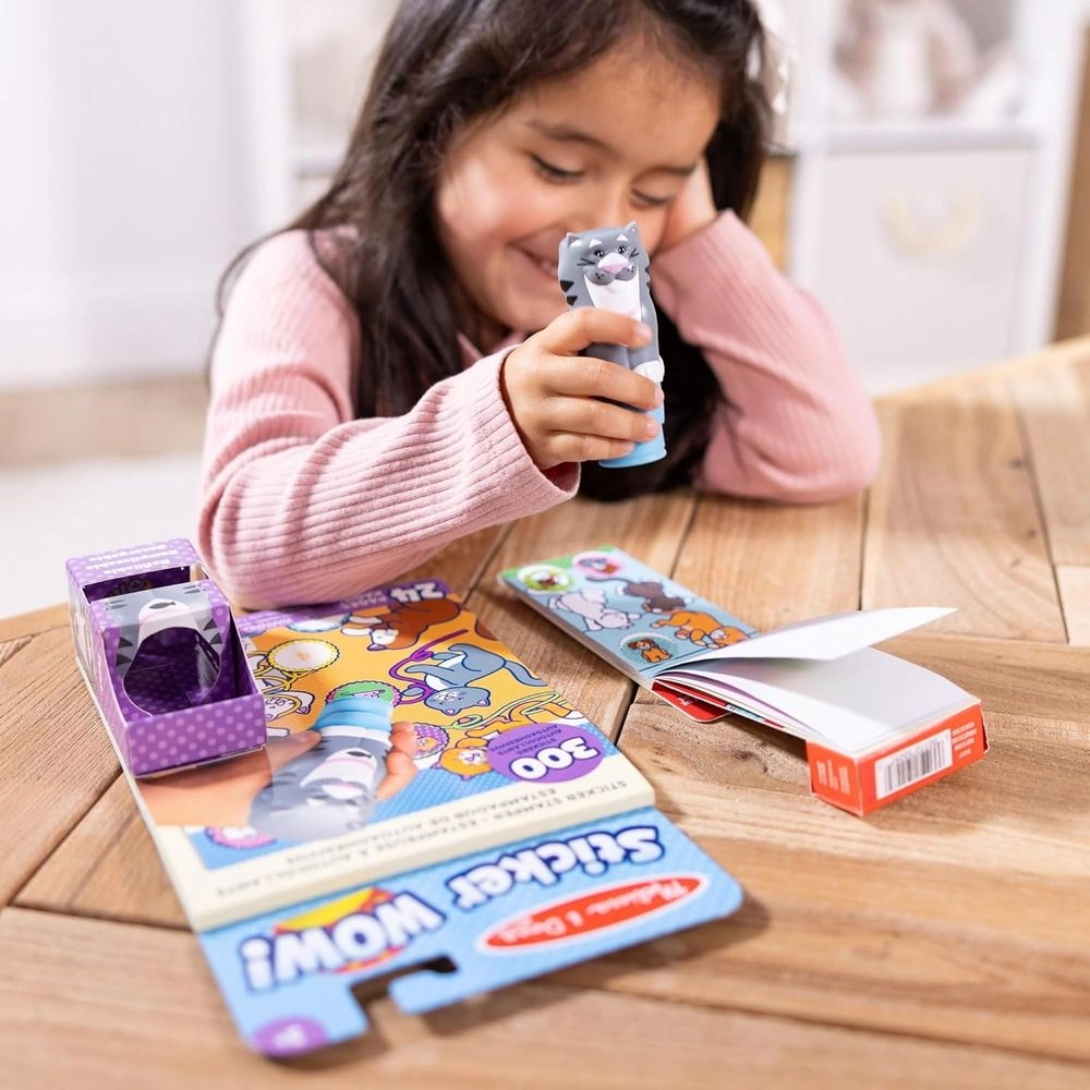 Sticker Wow! Stamper + Mini Activity Pad + Refill Sticker Roll