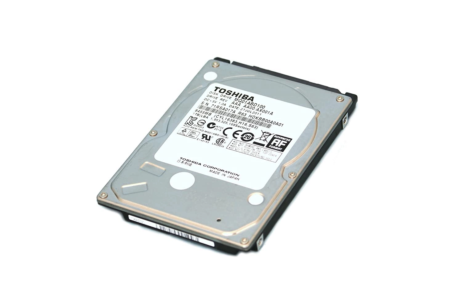2.5" 5400rpm 8MB SATA 6Gb/s (MQ01ABD100/ HDKBB96) - 1TB