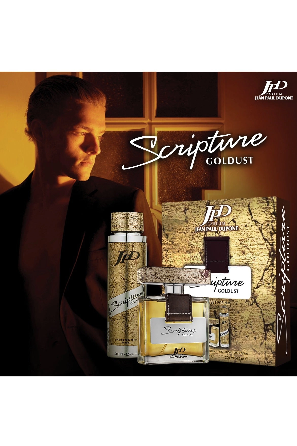 Scripture Goldust - Eau de Toilette 100ml + Body Spray - 200ml