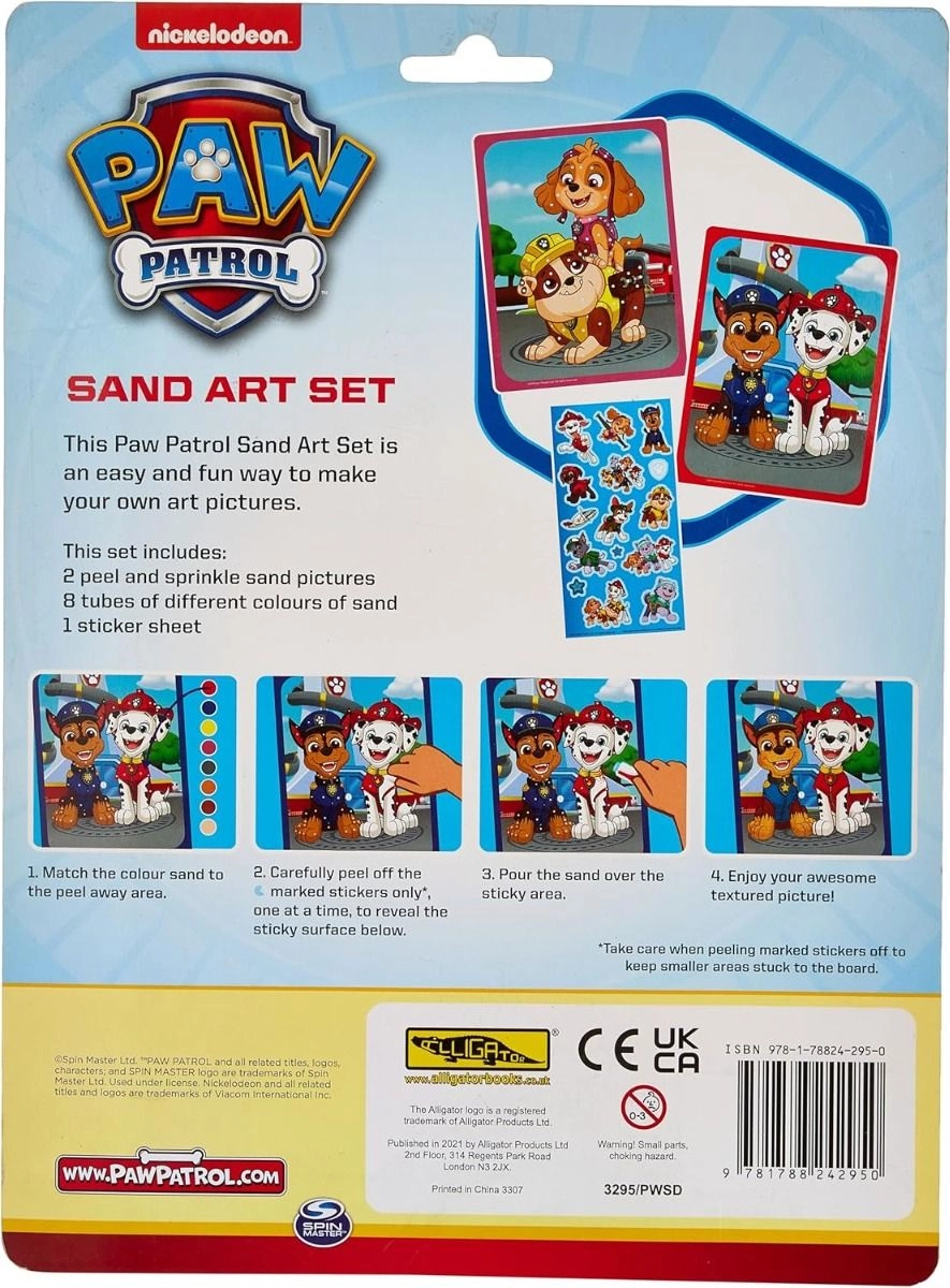 Paw Patrol Sand Art Set - 3+ years