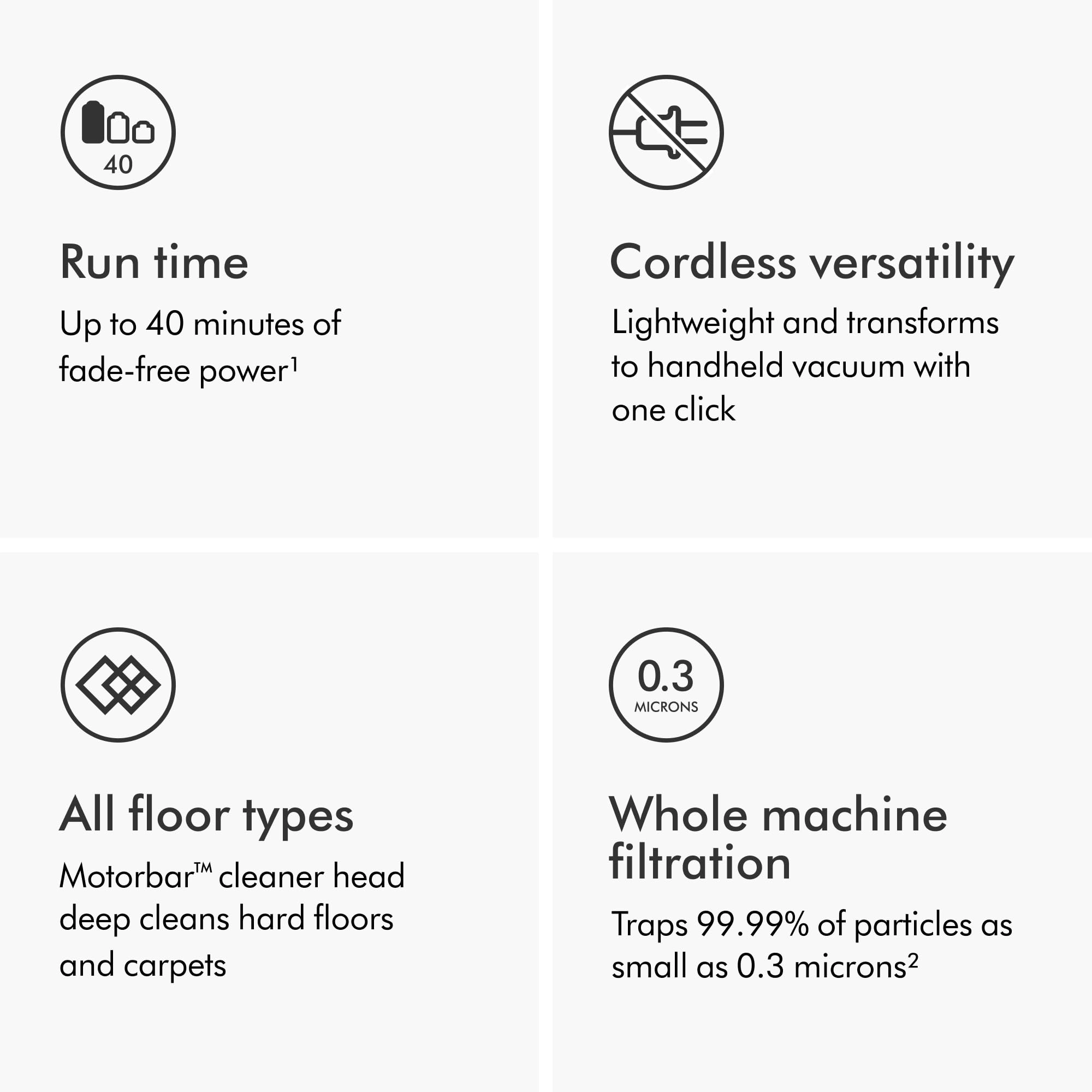 V8 Absolute - Up to 40 minutes