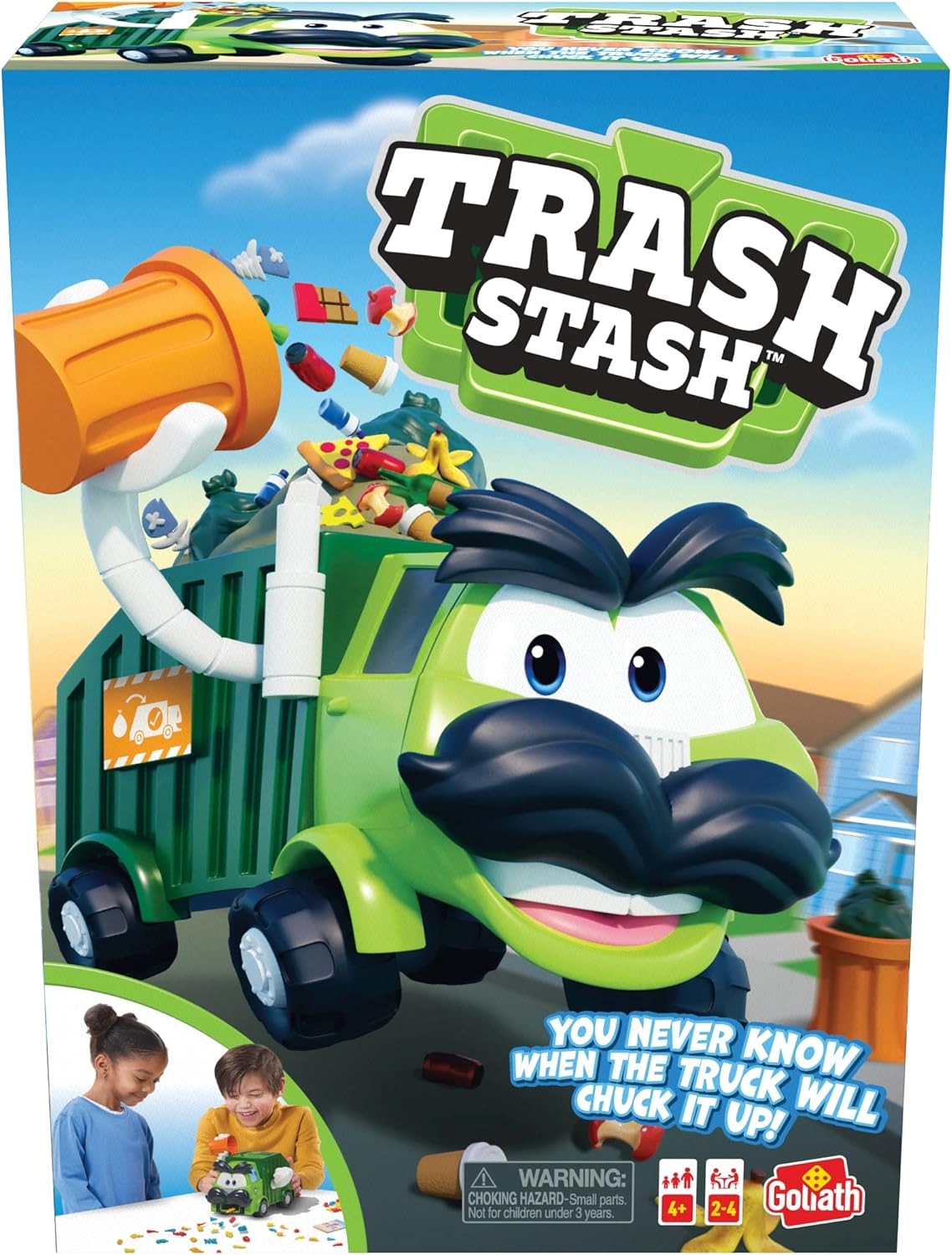 Goliath Trash Stash - Ages 4 and up 24 pieces