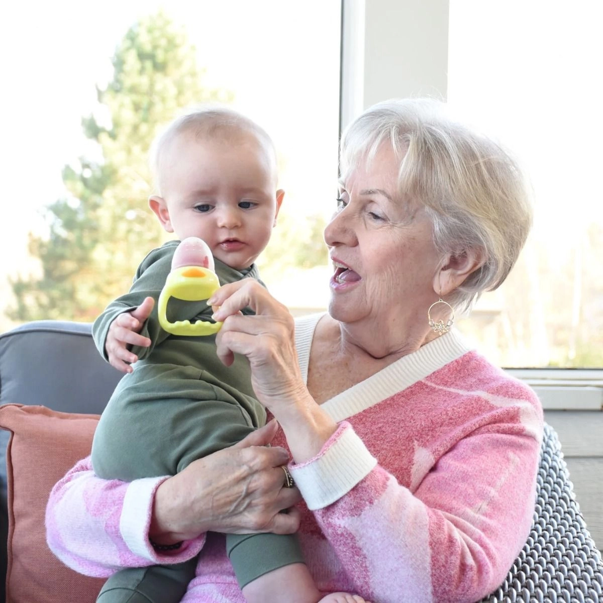 Duck Fresh Feeder And Teether - 100% silicone