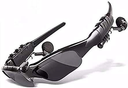RK_ENTERPRISES Smart Bluetooth Solar Glasses - Black