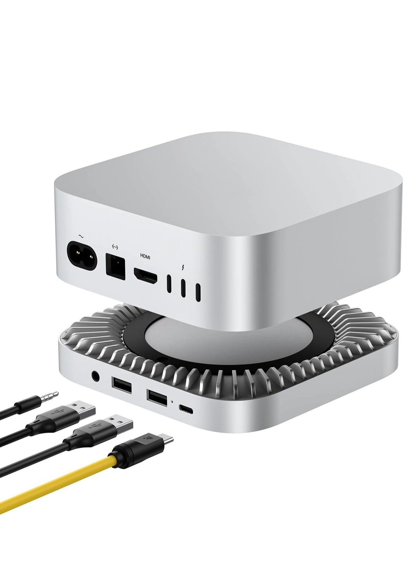 Mac Mini M4 Dock - M.2 NVMe/SATA 4K60Hz 10G USB