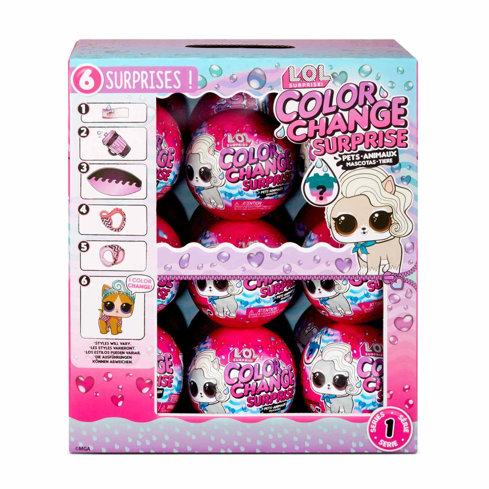 MGA Entertainment Colour Change Suprise Pets