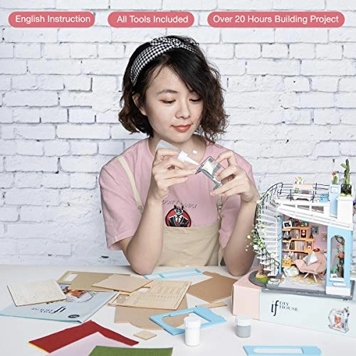 Miniature House Kit - Becka's Baking House LED Toplight