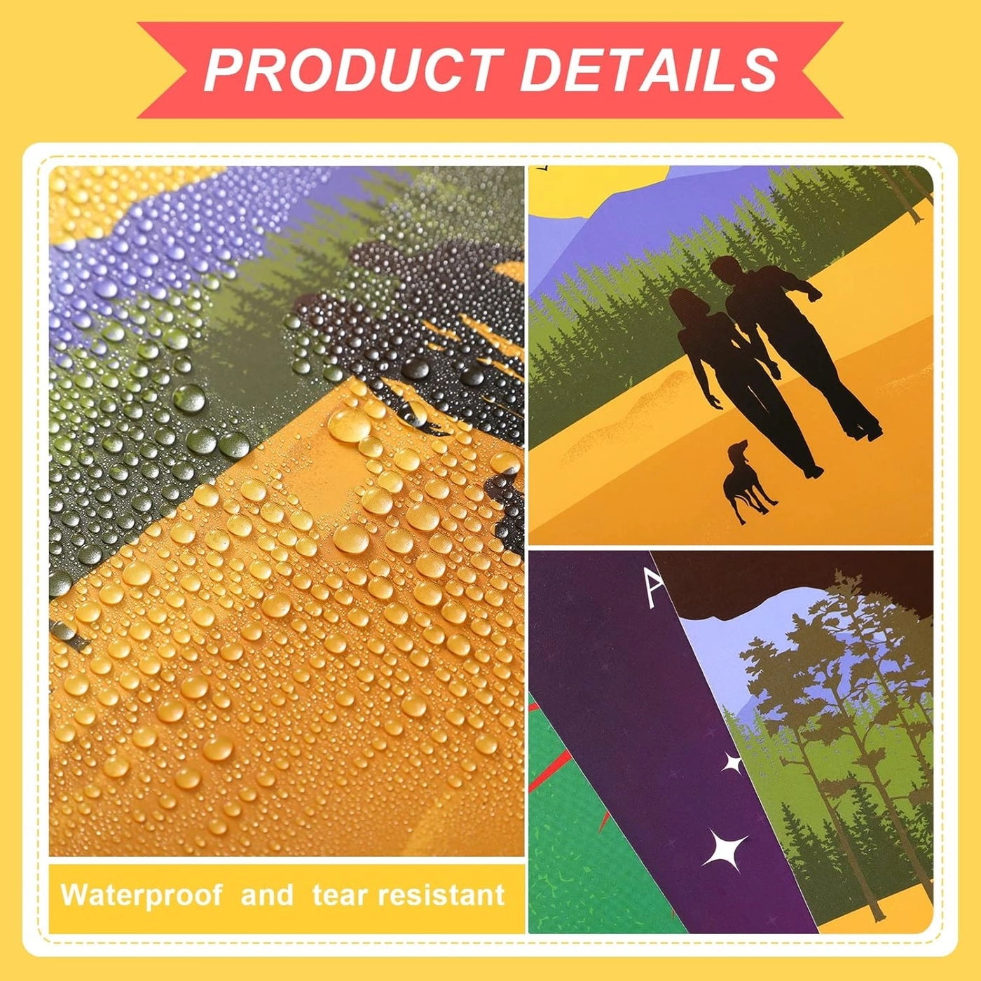 Elements of English Language and Literature Posters - card stock 13 x 10 Inch Set