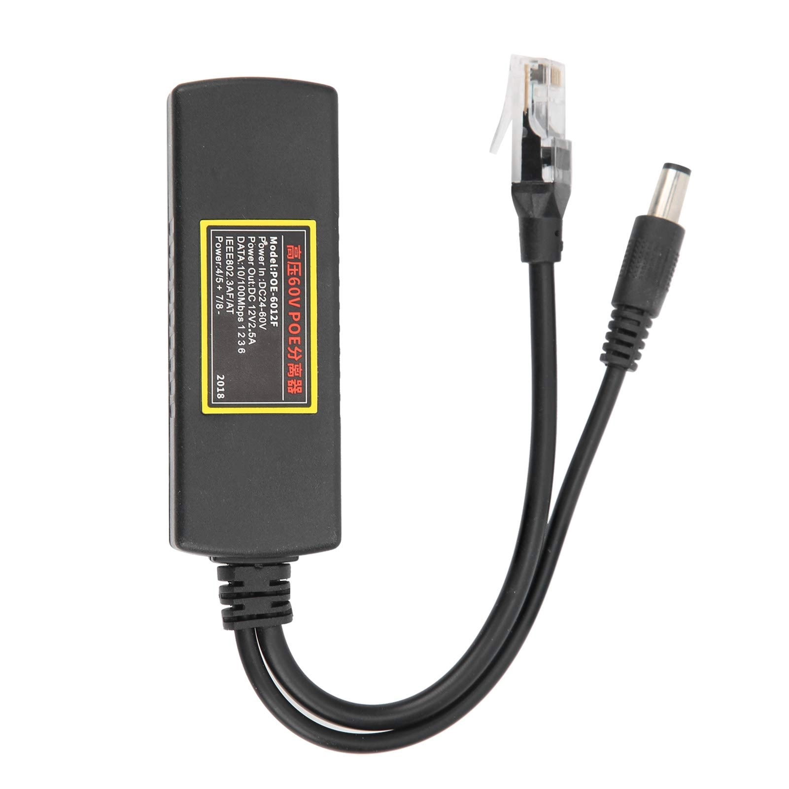 SW78D5RQ POE Splitter - 12V IEEE 802.3af 10/100M