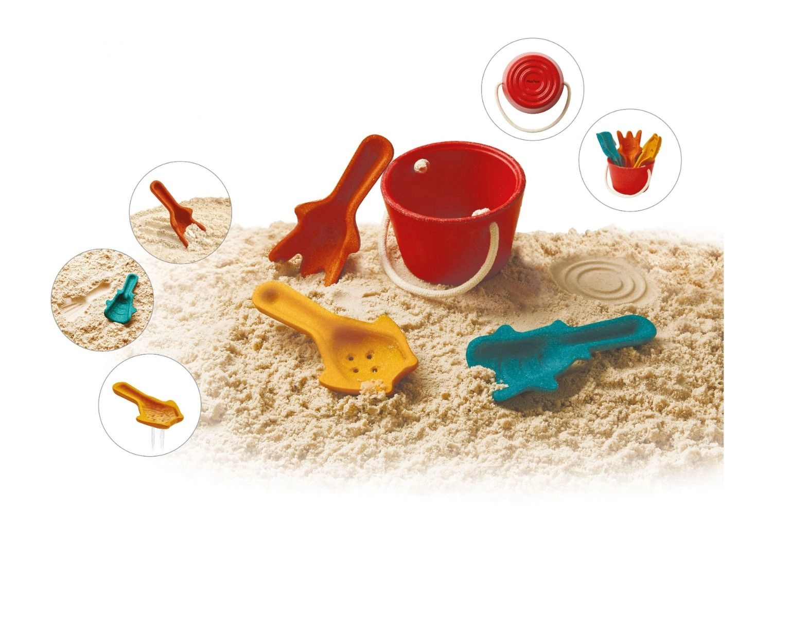 Sand Play Set - 3+ Multi Colour
