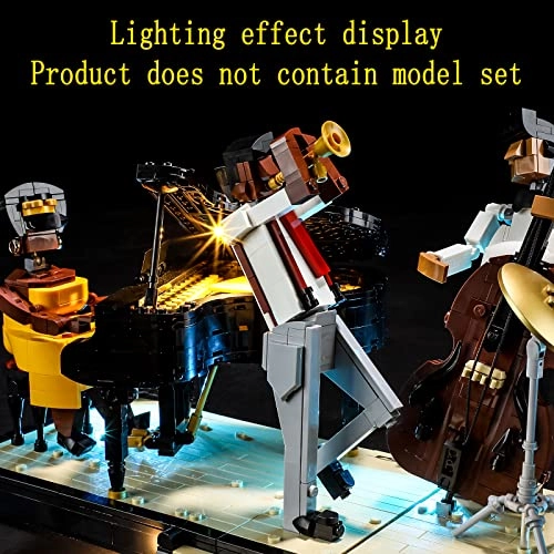 LED Light Kit Compatible with Lego Jazz Quartet (21334)