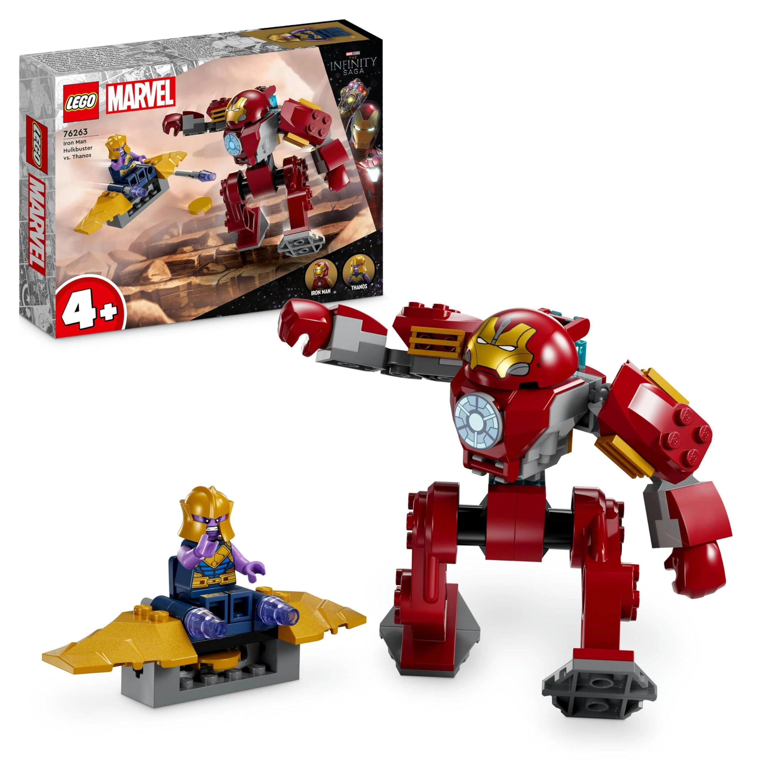 Marvel Iron Man Hulkbuster vs. Thanos