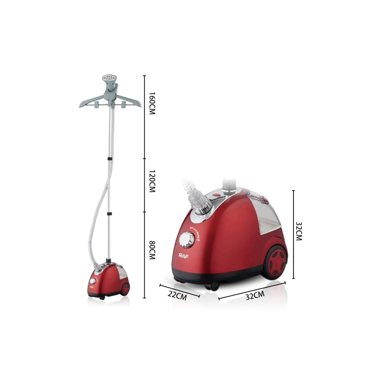 RAF R.3037 - 2000W 2L Adjustable Pole