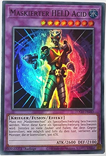 Yugioh Masked Held Acid TOCH-DE045 - German